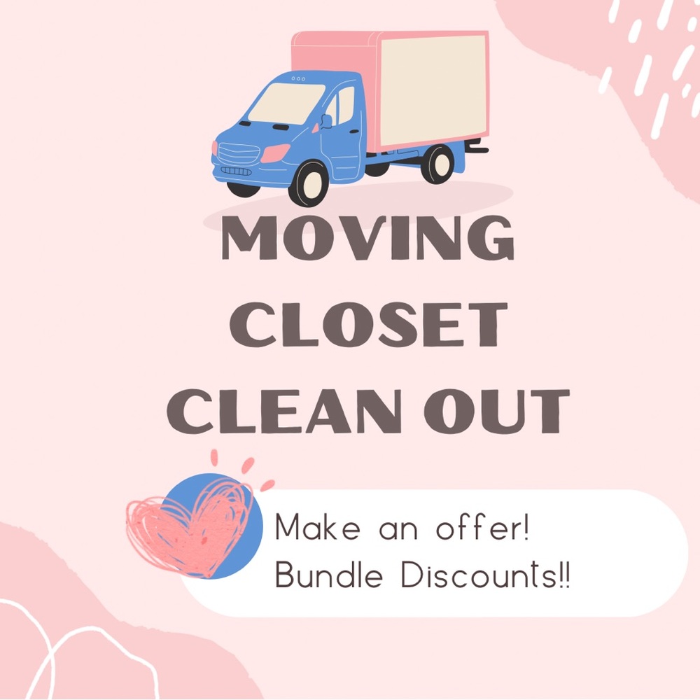 Moving Closet Cleaner Out